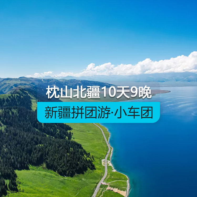 【新疆拼团游·小车团】臻享枕山北疆10日（1~6人拼车小团/乌鲁木齐起止/24小时接送站/7座商务车/4钻酒店/高品质纯玩无购物）产品编号：11573